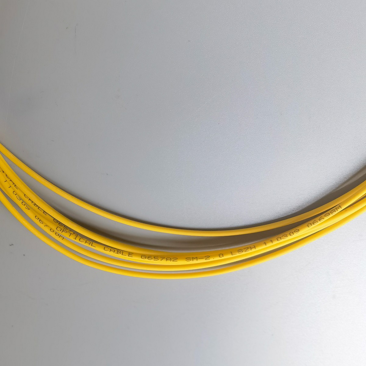 1/2/3/5/10pcs Fiber Optic Cable 1.5M 2.0mm LSZH G657A2 Single Mode LC/APC-LC/APC