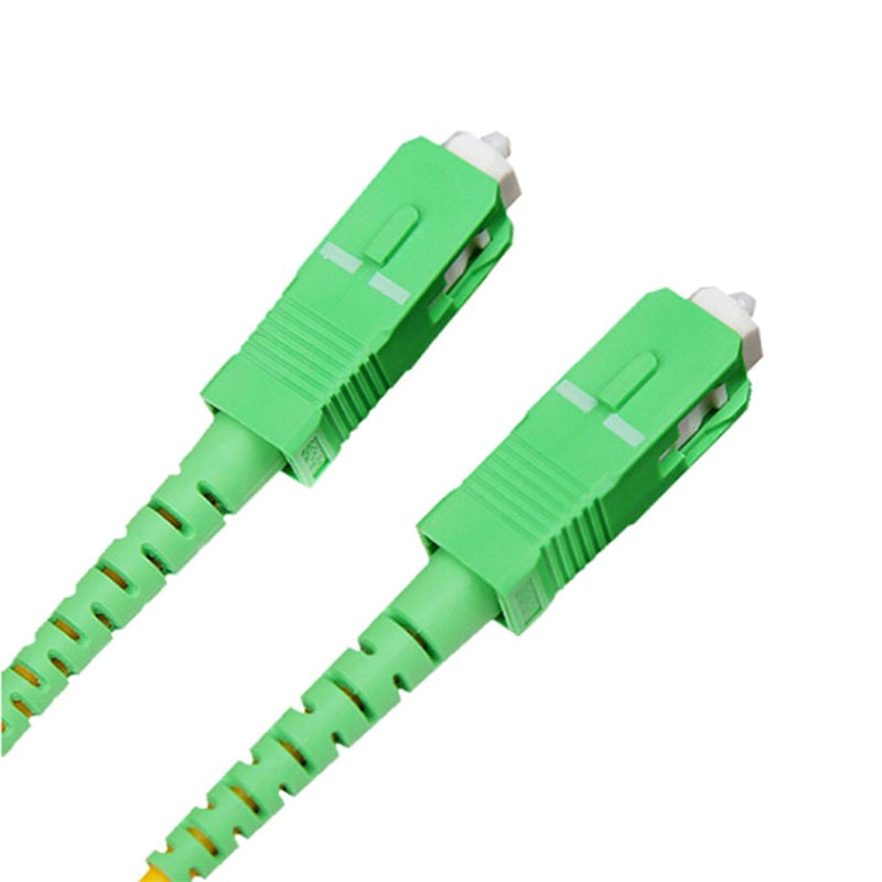 1m 2m 3m 5m SC/APC to SC/APC OS2 Fiber Patch Cable 0.2dB