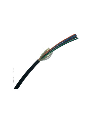 1000ft 6 Strand OM3 Multimode Indoor/Outdoor Riser Rated Fiber Optic Cable