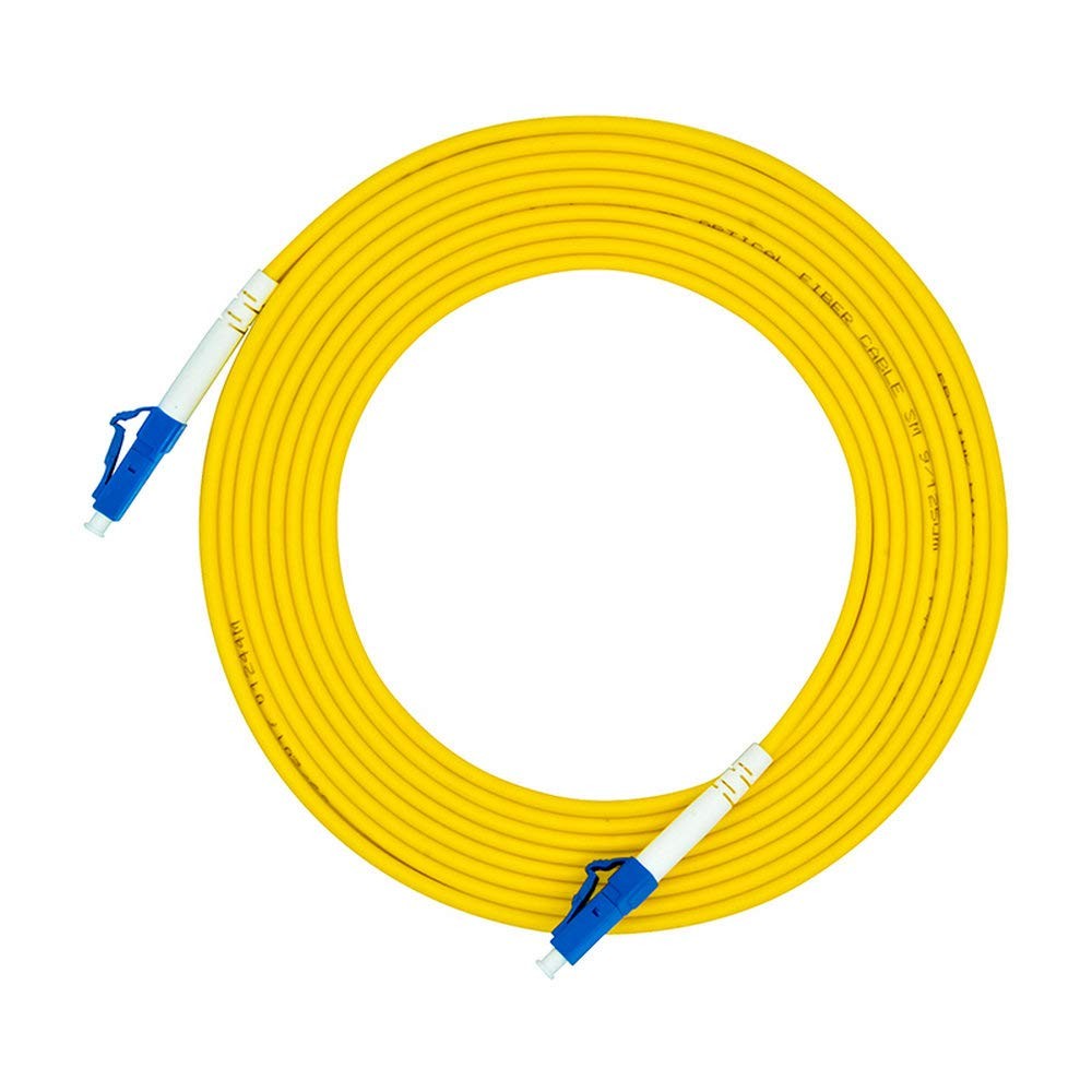 LC Fiber Optic Cable Optical Patch Cord Simplex SingleMode 9/125 3m 10ft