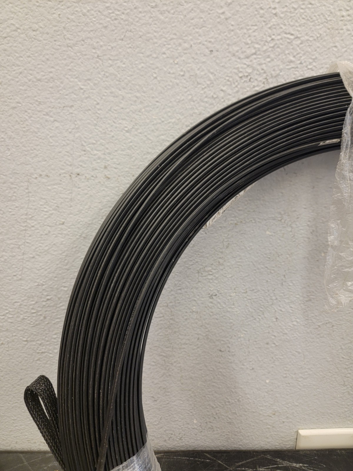 700ft Corning 434401EBFTR700F Flat Fiber Optic Drop Cable F1 SCAOPT/SCA