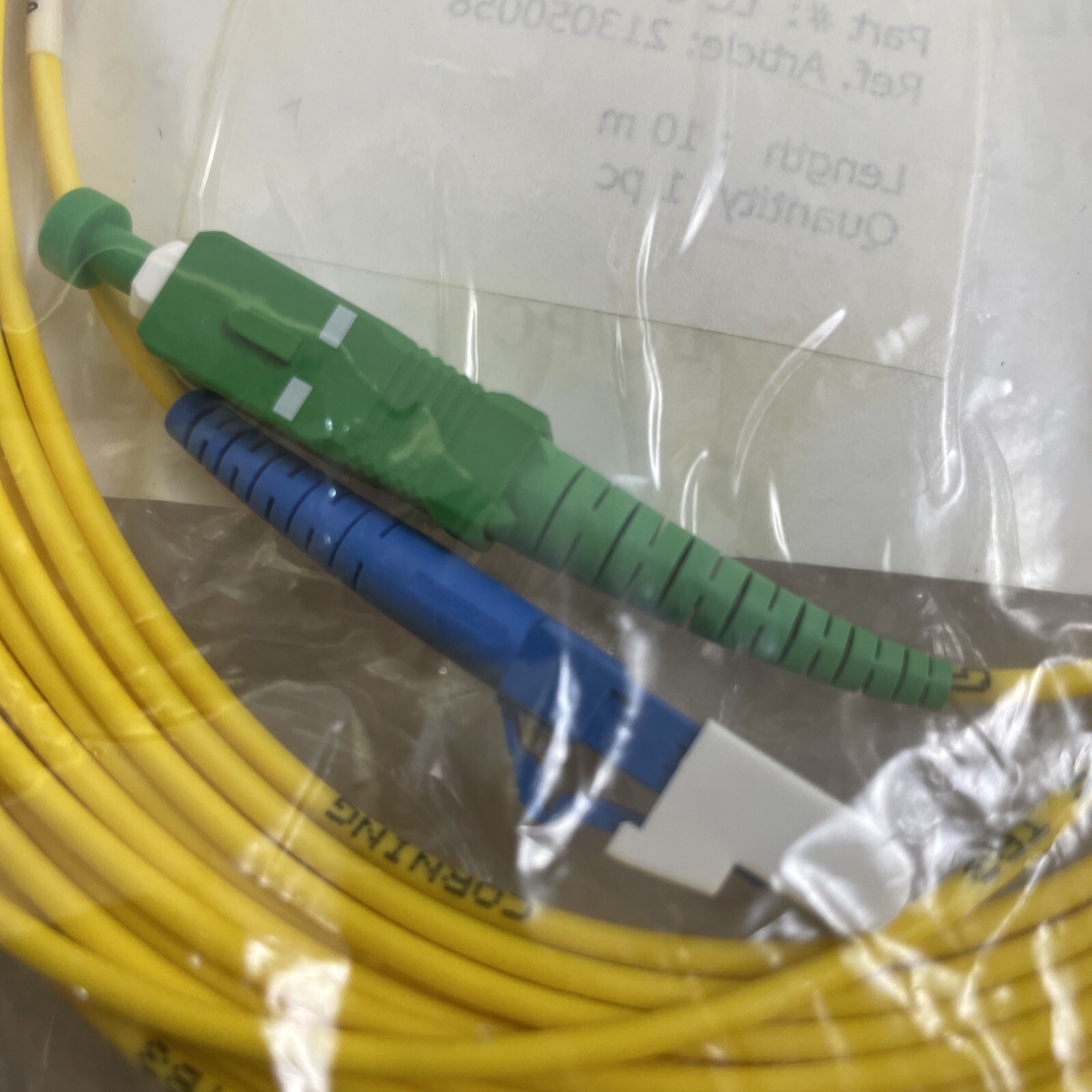 New Optical Patch Cord/Cables (LOT OF 20) SC-LC & LC-LC