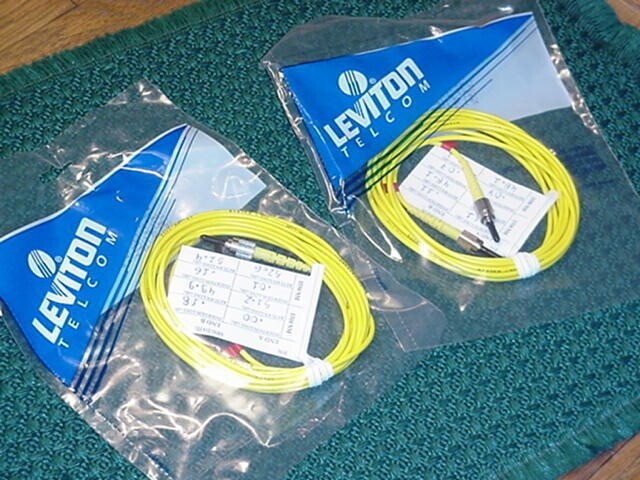 3M FC-FC Fiber Optic Cables SMF FC to FC NEW!