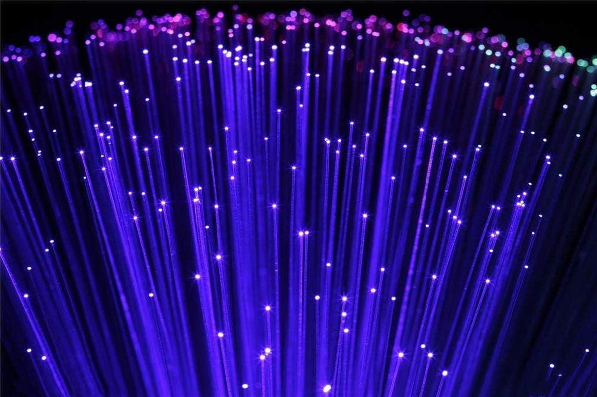 PMMA END Glow Fiber Optic Light Cable 100Pcs Ф0.03In(0.75Mm) 6.5Ft/2M
