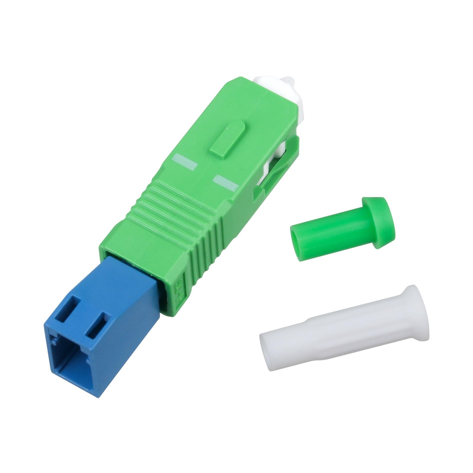 – 6PC Single Mode 9/125μm SC/APC Male to LC/UPC Female Hybrid Optical Fiber A…