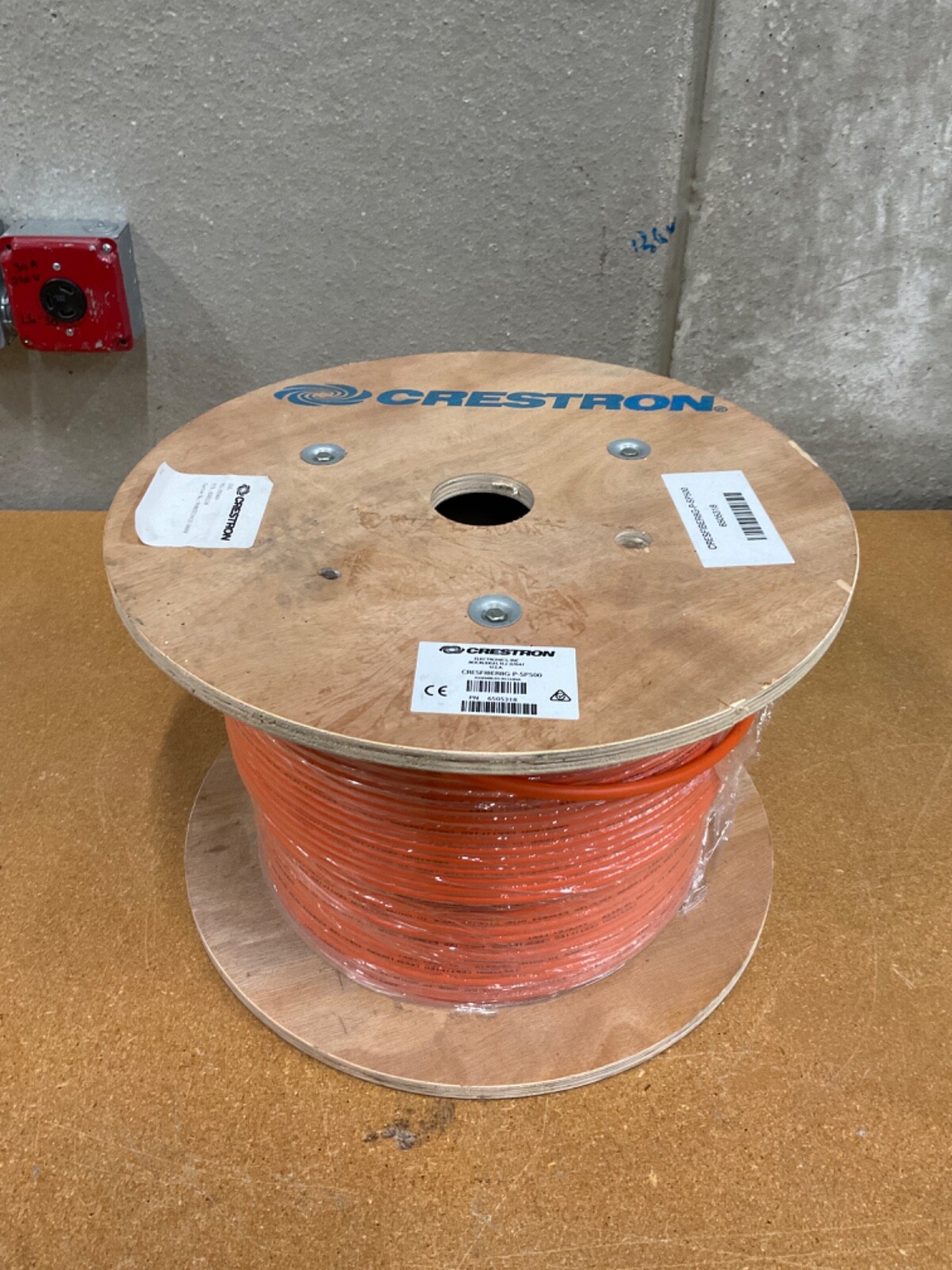 Creston CRESFIBER8G-P-SP500 6505318 Fiber Optic Cable 500ft