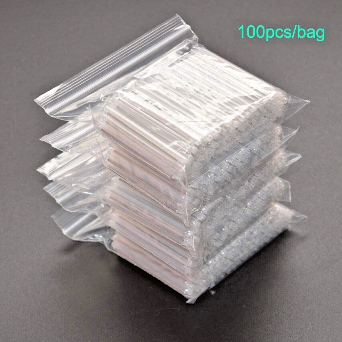 100 Pack 60mm x 1.5mm (3mm OD) Fiber Optic Splice Protector Sleeves Tube Pigtail