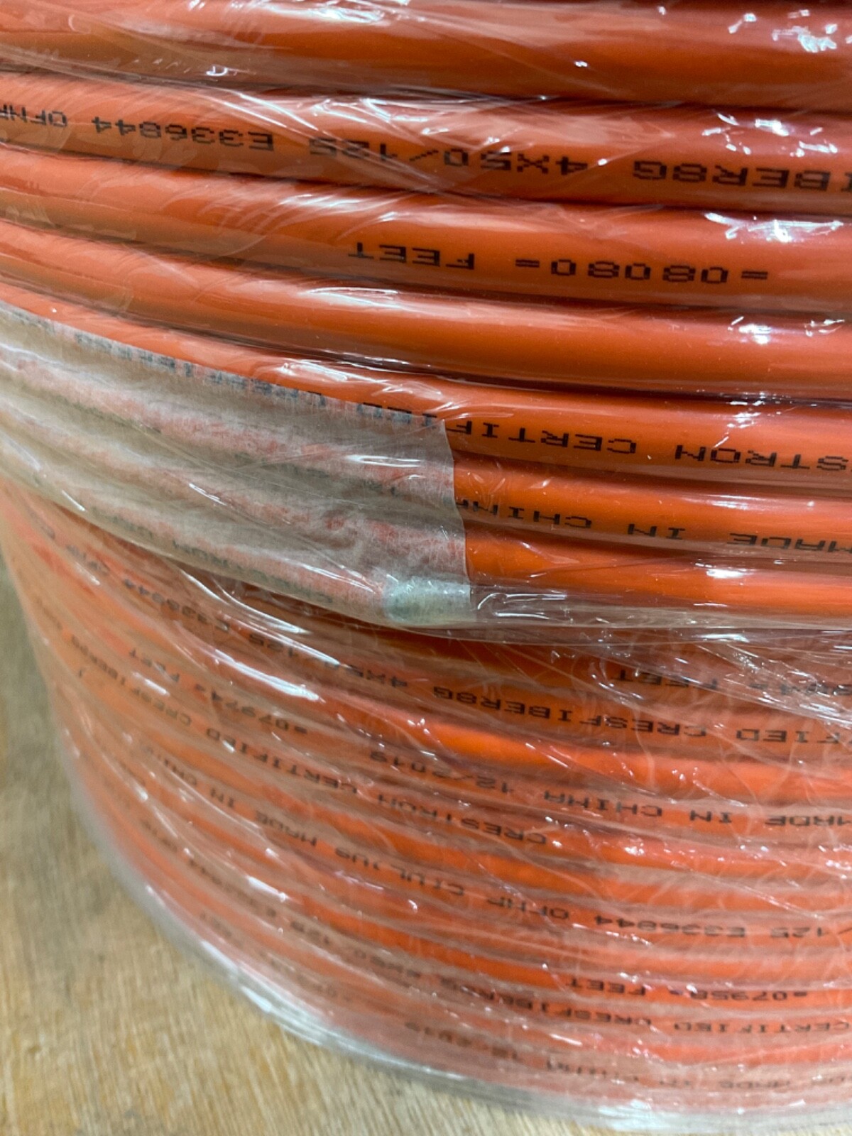 Creston CRESFIBER8G-P-SP500 6505318 Fiber Optic Cable 500ft