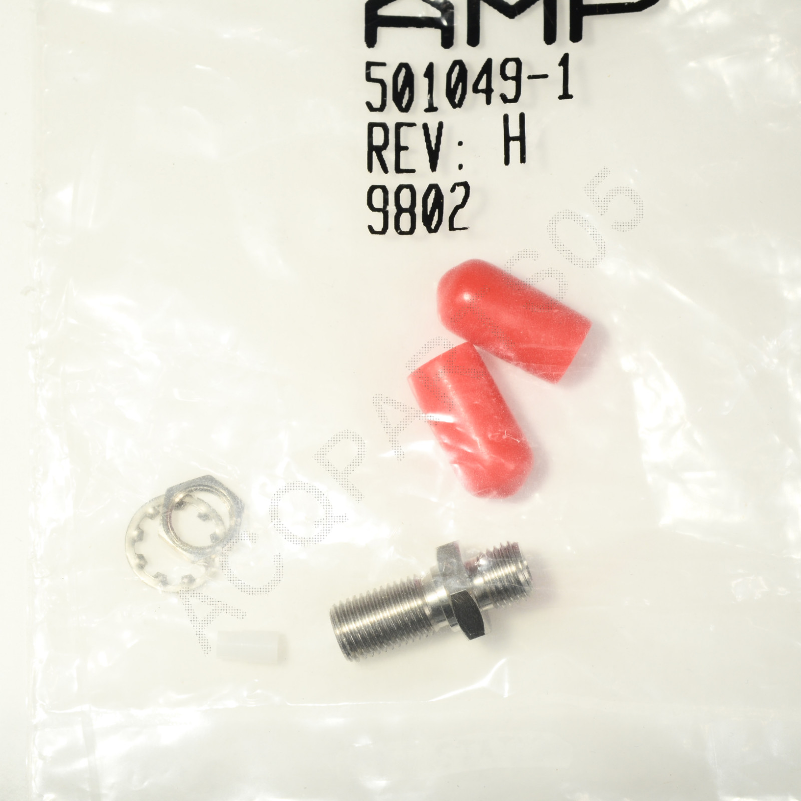 Adapter AMP 501049-1 SMA905-Female to SMA905-Female