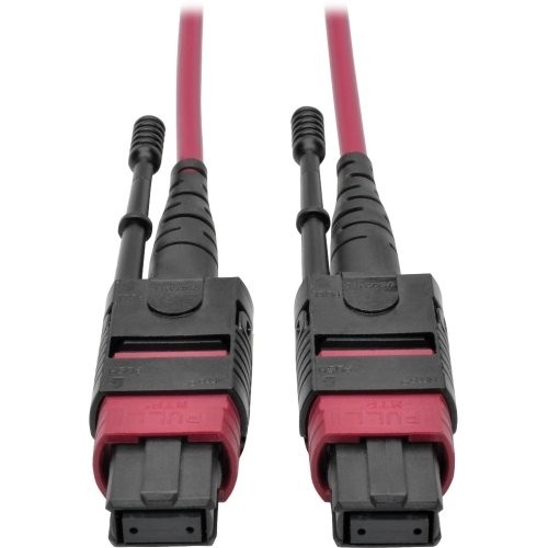 Tripplite N84502M12MG 2M MTP MPO Patch Cable 12 Fiber OM4 Magenta
