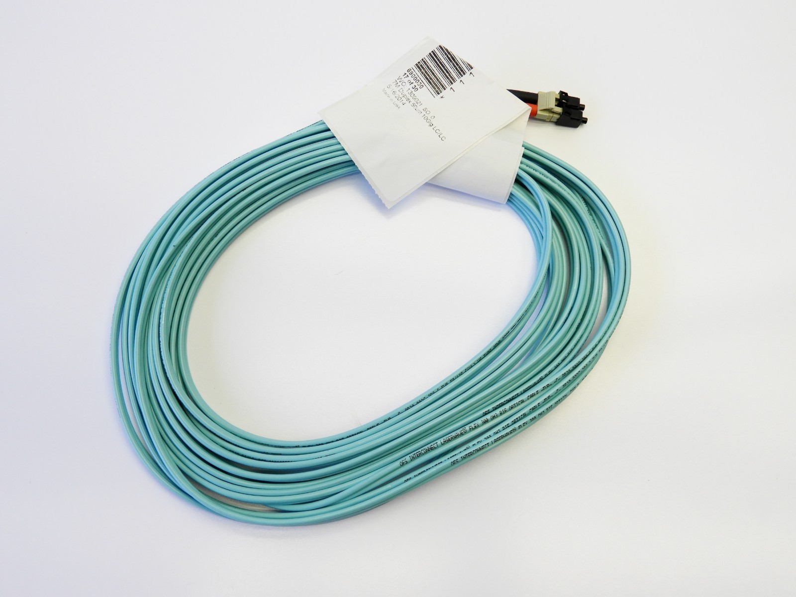 C2G 7m LC-LC 10Gb 50/125 OM3 Duplex Multimode PVC Fiber Optic Cable