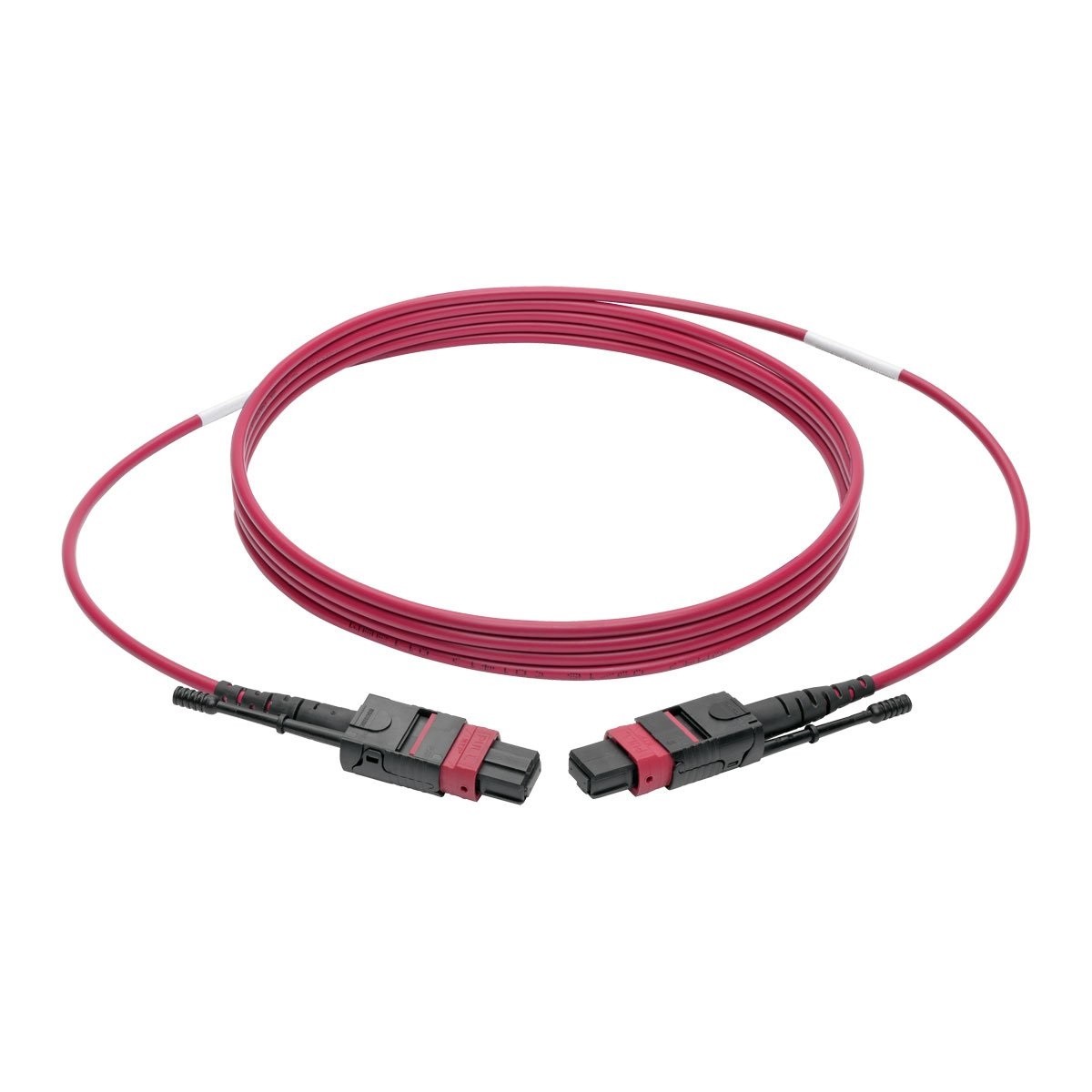 Tripp Lite 2M 12 Fiber 40/100 GbE OM4 Plenum-Rated MTP/MPO Multimode Patch Cable