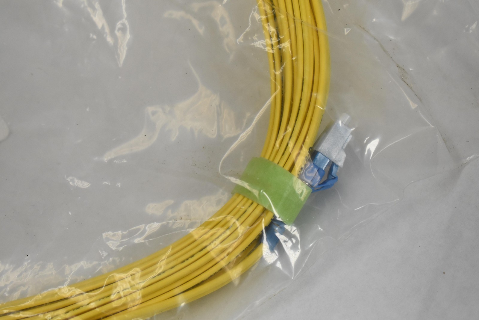 2 Lightera LC-LC Fiber Optic Patch Cable 17m Yellow Made in USA UPC 671473000002