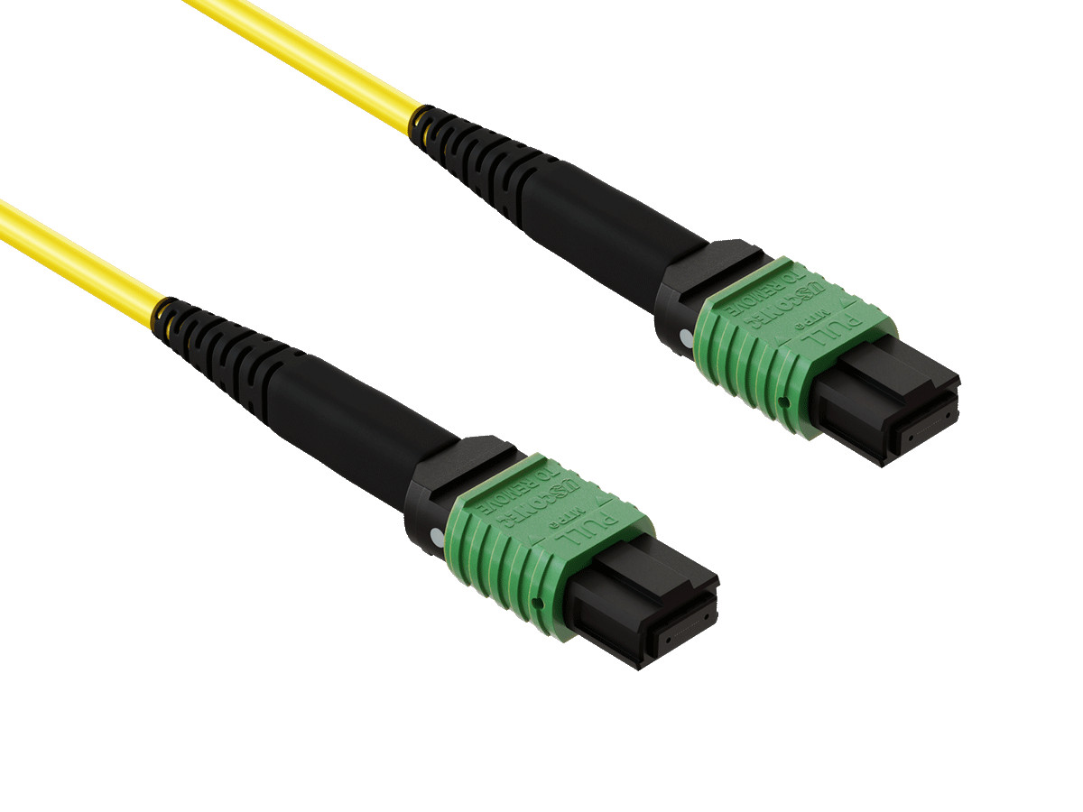 3m OS2 MTP TO MTP/APC 12 Fibers Corning Fiber Trunk Cable Type B Single-Mode …