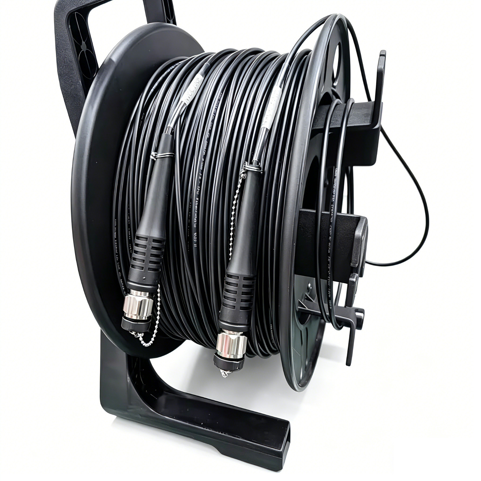 100M 2C ODC Male(Round) to ODC Male(Round) MM OM3 5.0mm TPU Armored Patch Cable