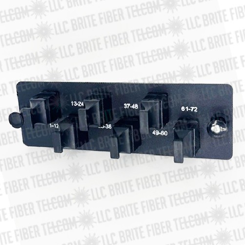 FAPH0612BLMPO PANDUIT Compatible 72 fiber adapter panel 6 Port MPO KEY UP/Down