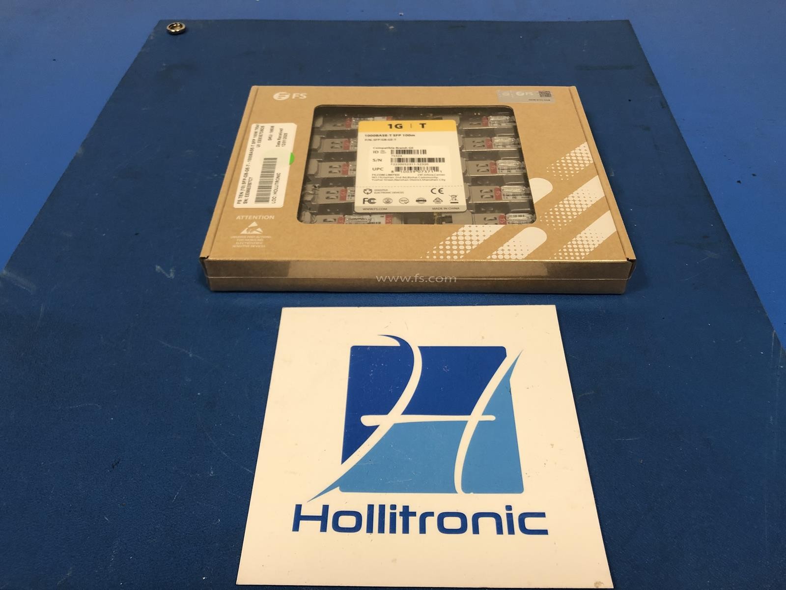 FS TEN (10) SFP-GB-GE-T – 1000BASE-T SFP 100M TRANSCEIVER NEW IN BOX 10 PACK