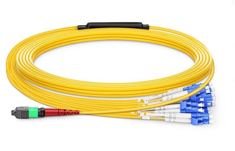MTP®-24 Hybrid Trunk Cable, 48-144 Fibers, Single Mode (OS2), 0.35dB Max fs.com