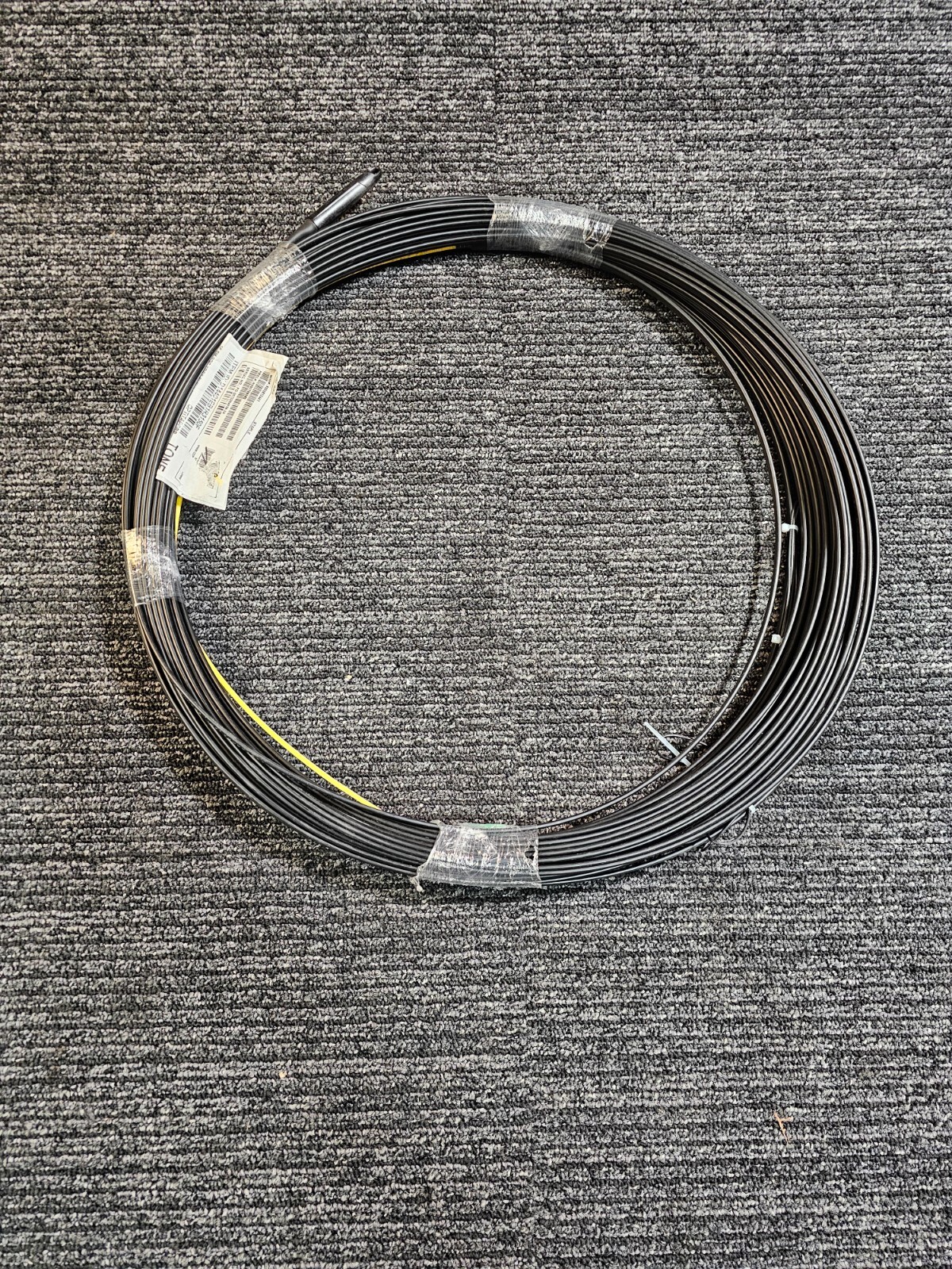 CORNING D14401EB1R3150F 150-FEET FLAT FIBER OPTIC DROP CABLE, BLACK