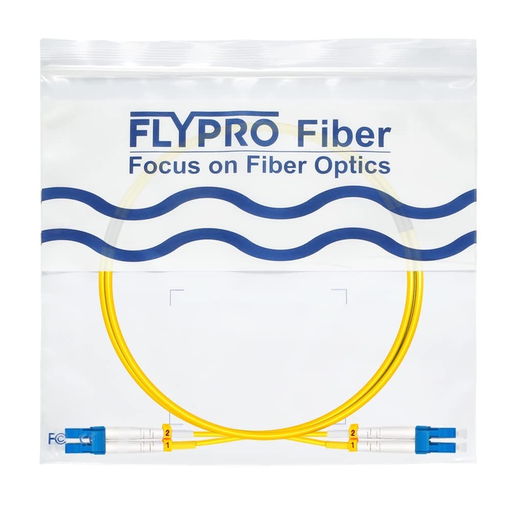 Flexible 2M LC to LC Fiber Cable with Min Bend Radius – Ideal for Data Centers