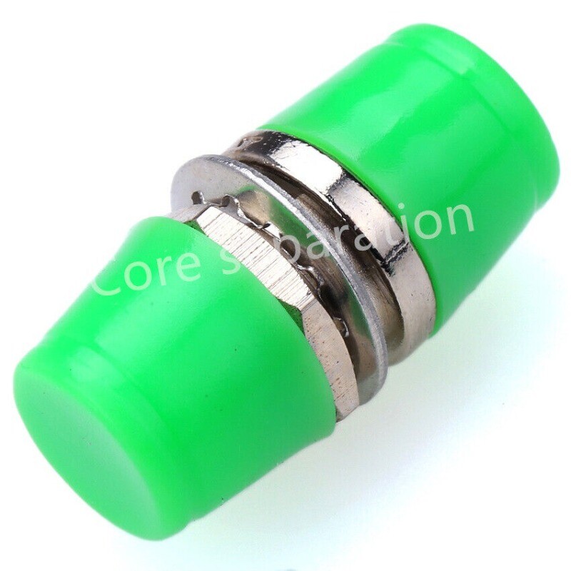 50Pcs FC-FC APC SM Fiber Optical Connector Optic Adapter Flange Coupler FC to FC