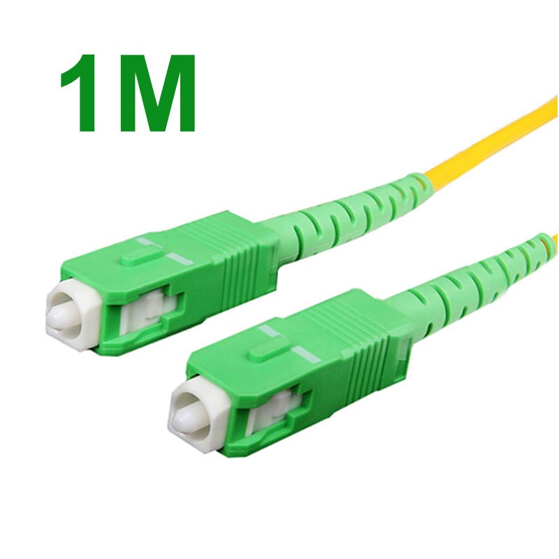 1m 2m 3m 5m SC/APC to SC/APC OS2 Fiber Patch Cable 0.2dB