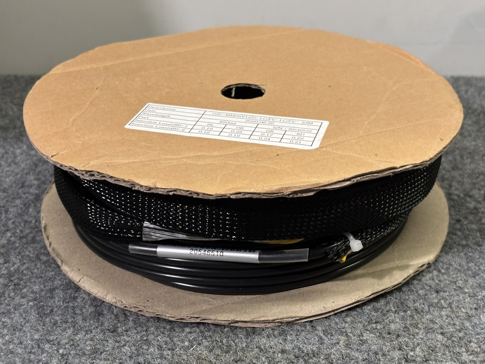 23M 50/125 Multimode LC/PC-LC/PC Fiber Cable OJC-MM(50/125)-LC/PC-LC/PC-23M