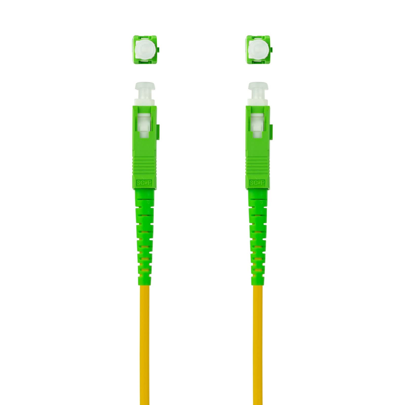 10.20.0020 Fiber Optic Cable for SC/APC to SC/APC Router Singlemode Simplex Sing…