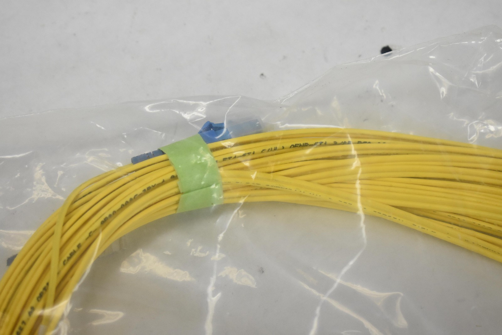 2 Lightera LC-LC Fiber Optic Patch Cable 17m Yellow Made in USA UPC 671473000002