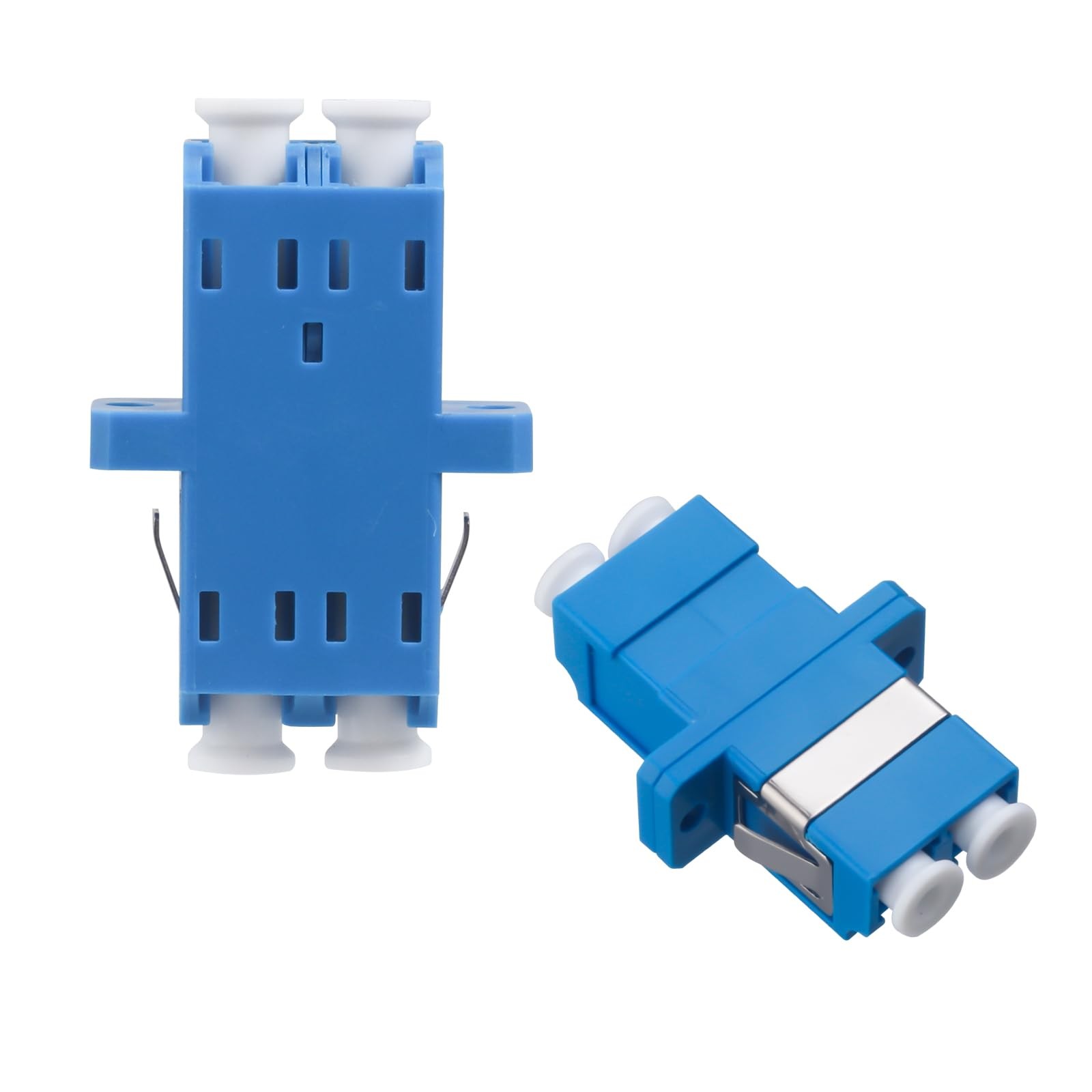 12 PCS LC To LC Fiber Optic Coupler Adapter Duplex Singlemode Network Jumper