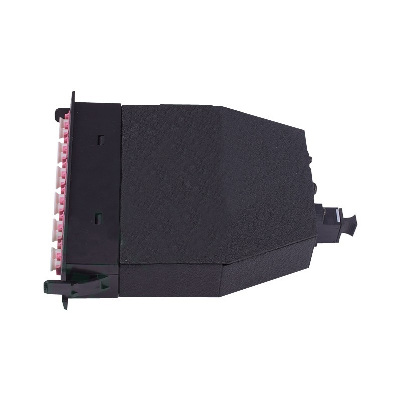 MTP-12 to 6x LC Duplex Type A 12 Fibers OM4 Multimode 50/125 MTP/MPO Cassette
