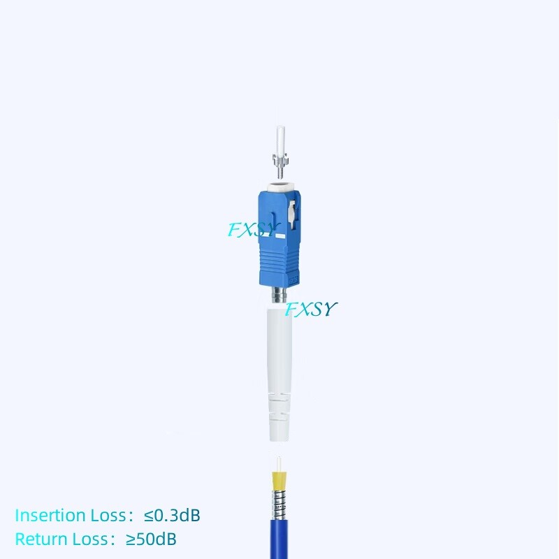 20m 25m 30m 50m 100m LC to LC SC FC ST UPC Single Mode Fiber Optic Patch Cord