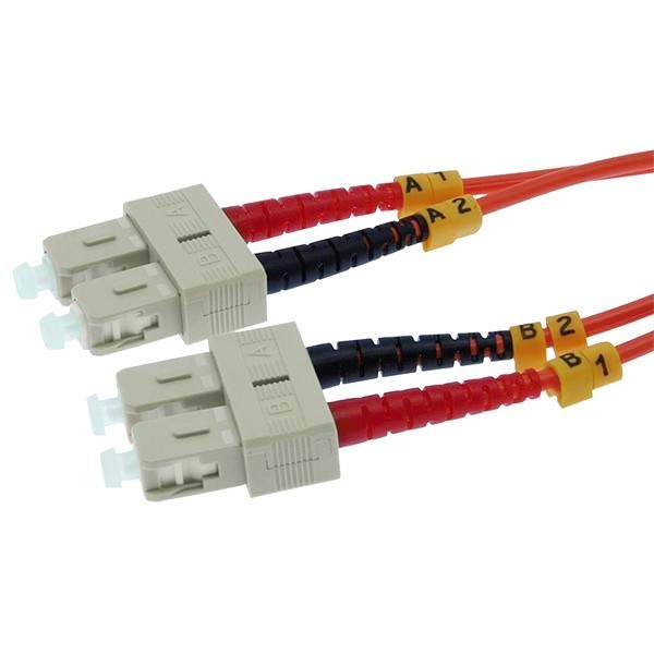 10FT 3m SC to SC Duplex Multi Mode 62.5/125 Fiber Optic Optical Patch Cable Cord