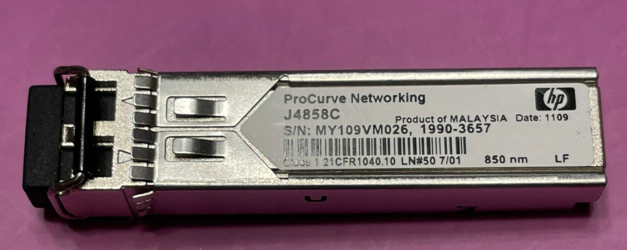 HP J4858C ProCurve Gigabit-SX-LC Mini-GBIC Transceiver