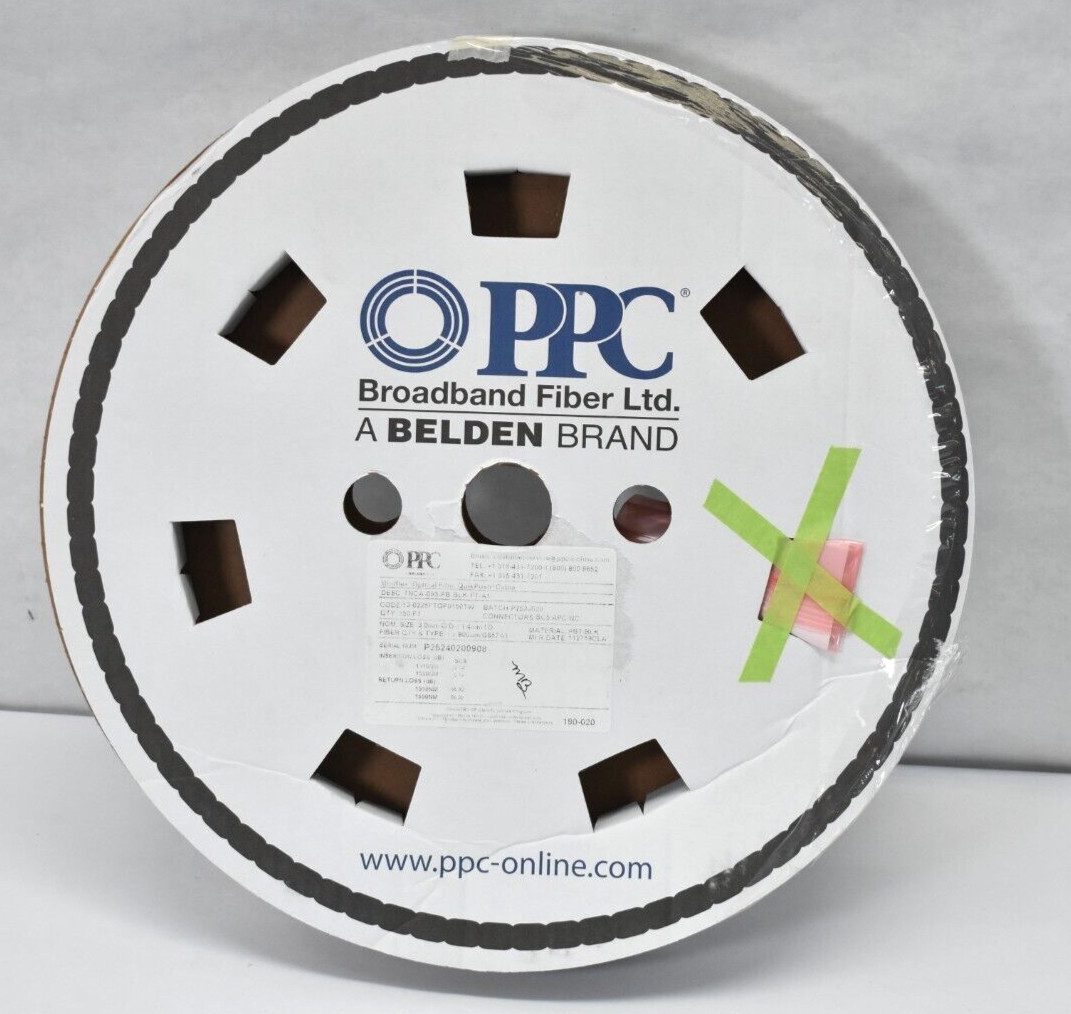 PPC Belden OSPSCA MiniFlex Corning Male Optitape Subunit Cable 900 Micron 1550nm