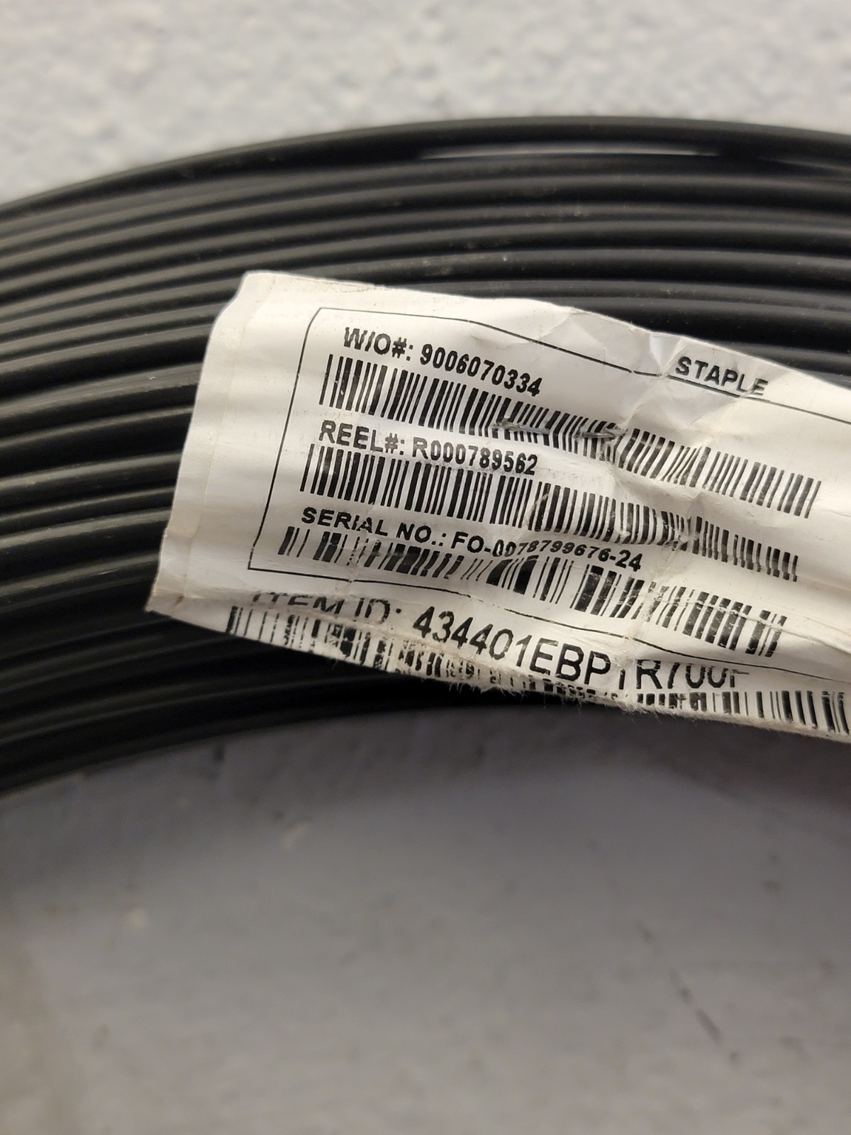700ft Corning 434401EBFTR700F Flat Fiber Optic Drop Cable F1 SCAOPT/SCA