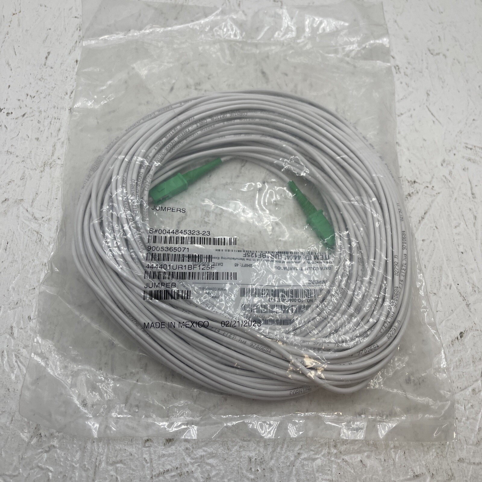 Corning 1F COMPACT DROP 2.9MM SCAPC/SCAPC 125.000F 444401UR1BF125F
