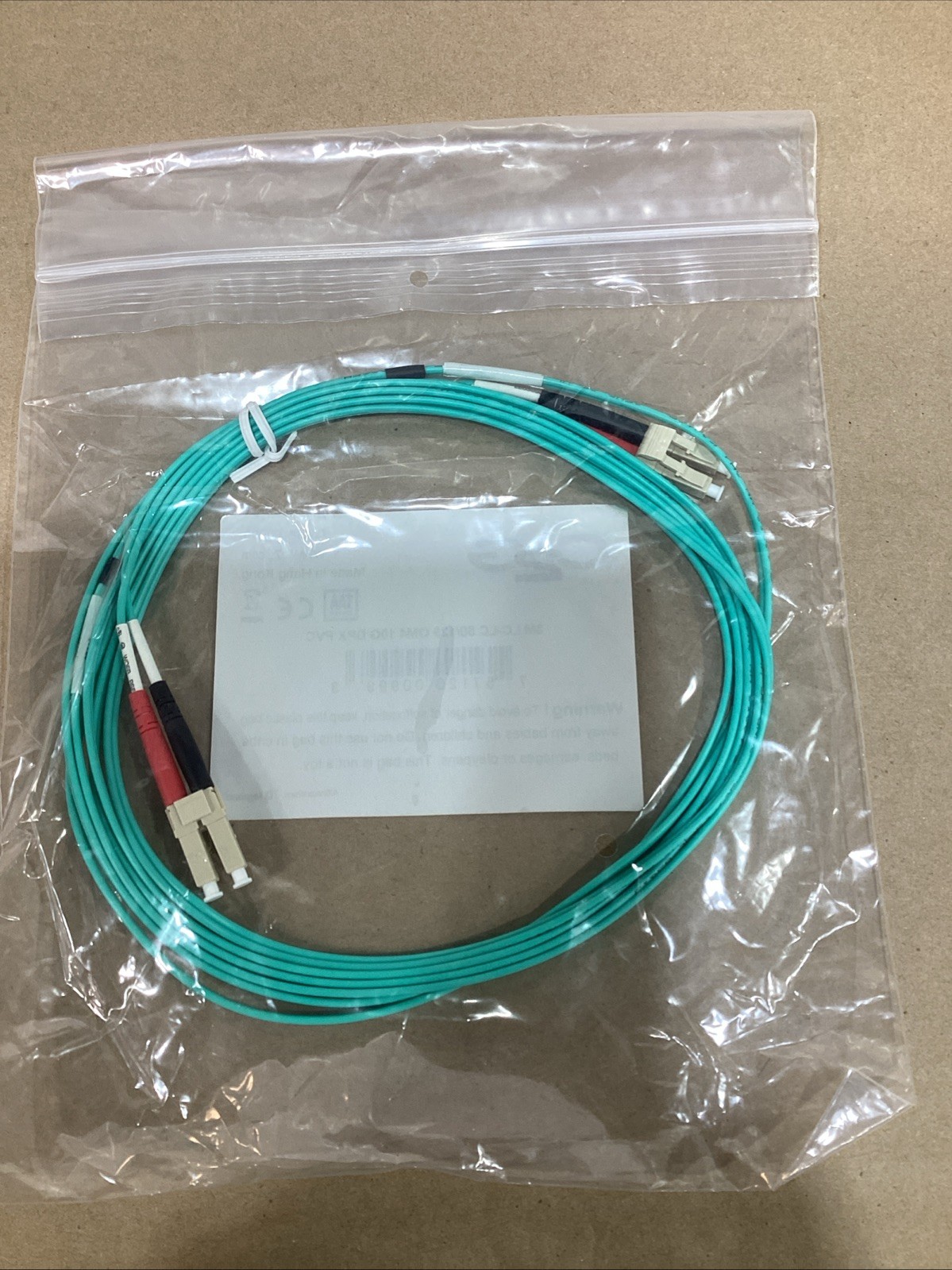 10 Pack – Legrand C2G Fiber Optic Cable 3M LC-LC 50/125 OM4 10G DPX PVC Duplex