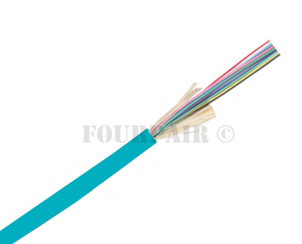 Indoor/Outdoor 12-Strand Multimode OM4 Fiber Optic Cable – Custom Cuts Per 1ft