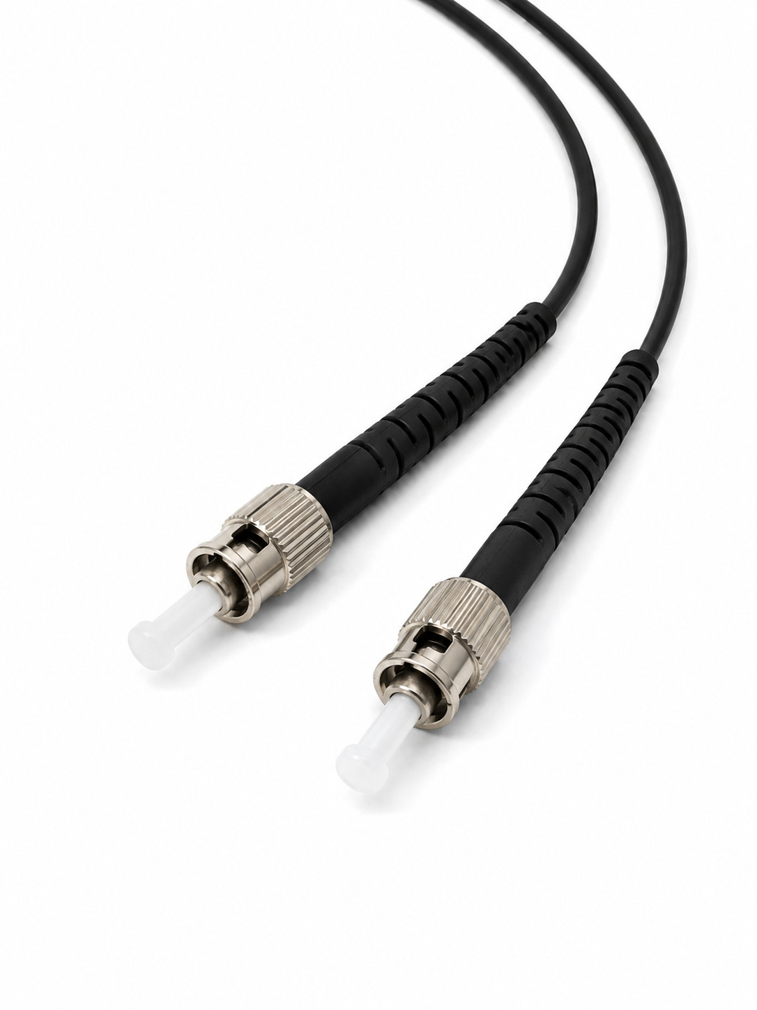 FiberShack 1ft ST/UPC-ST/UPC Fiber Cable 5-Pack