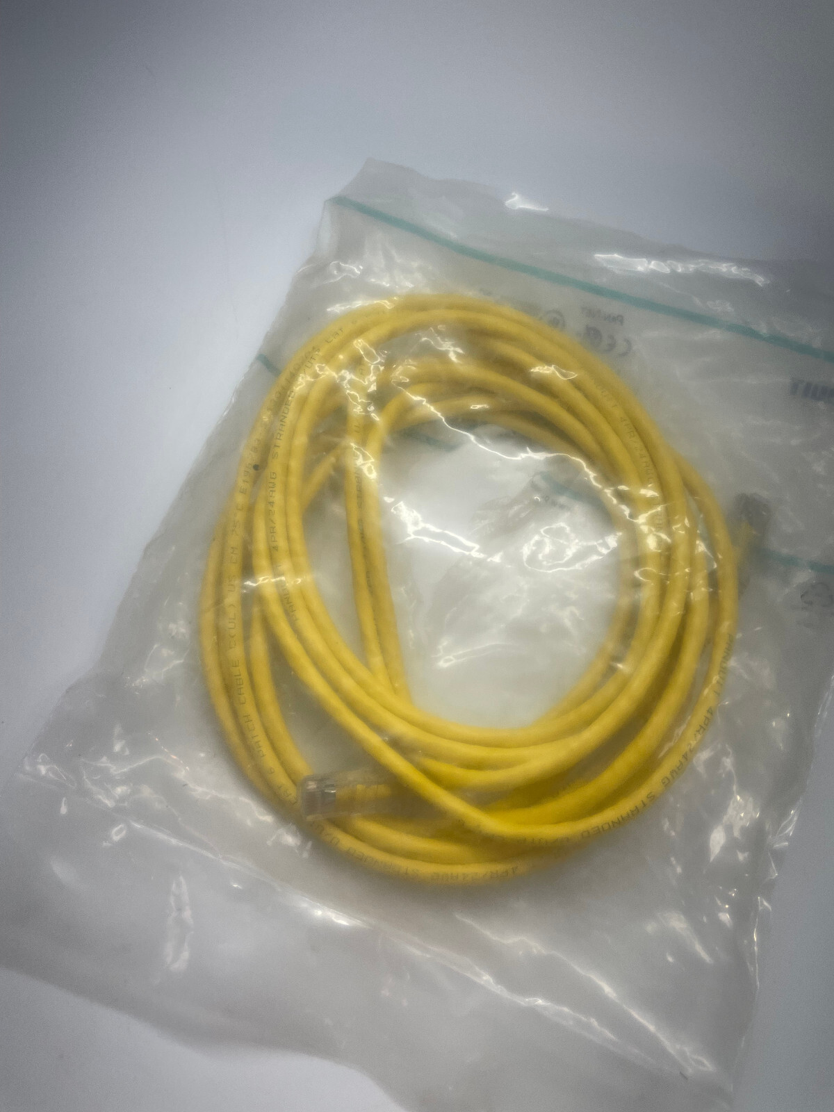 Panduit CAT6 UTP patch cord 14FT yellow