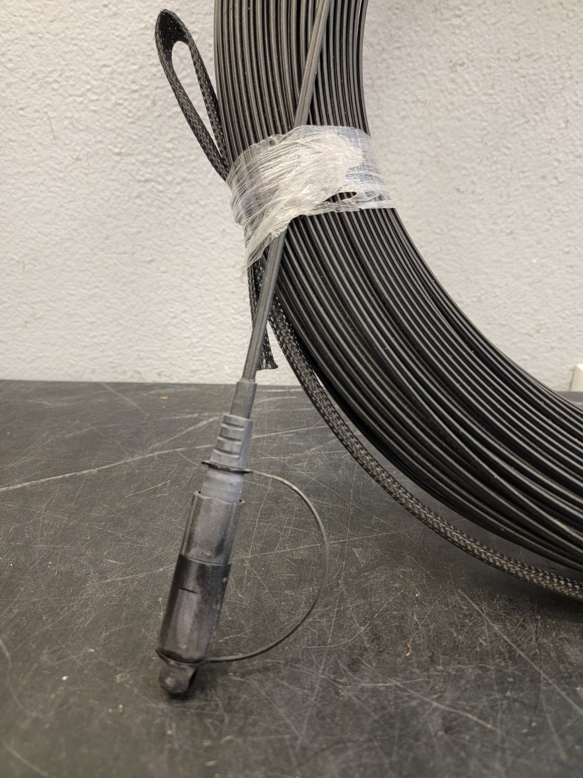 700ft Corning 434401EBFTR700F Flat Fiber Optic Drop Cable F1 SCAOPT/SCA
