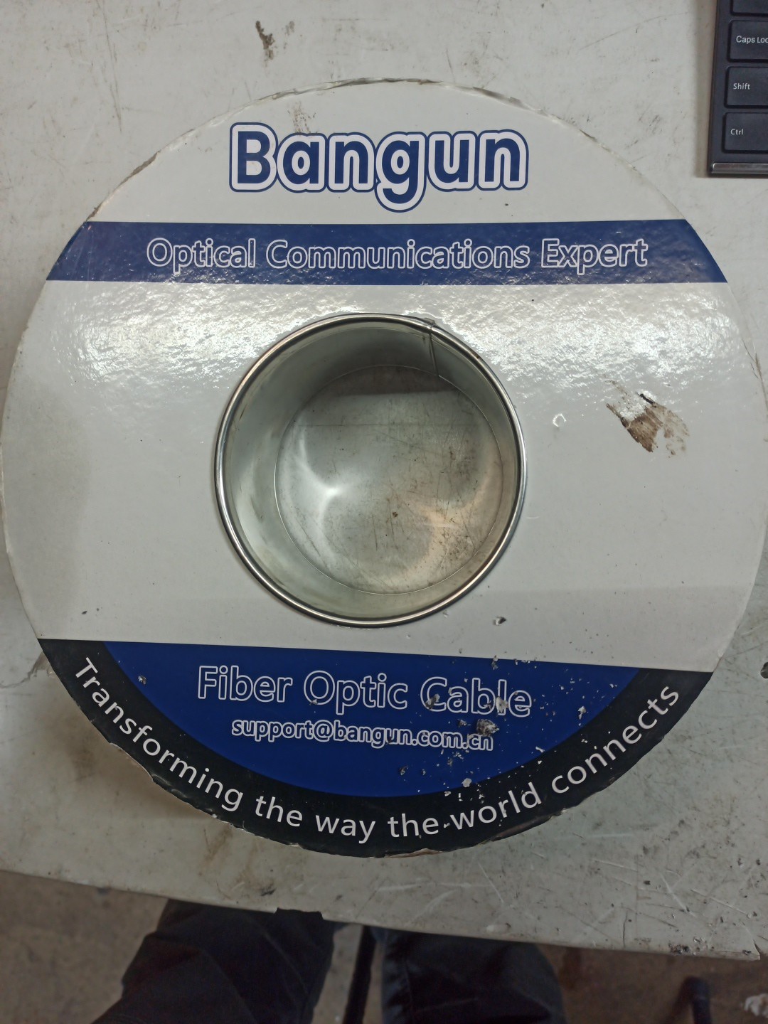 Bangun Optical Communications Expert Internet Black Fiber Optic Cable Roll NEW