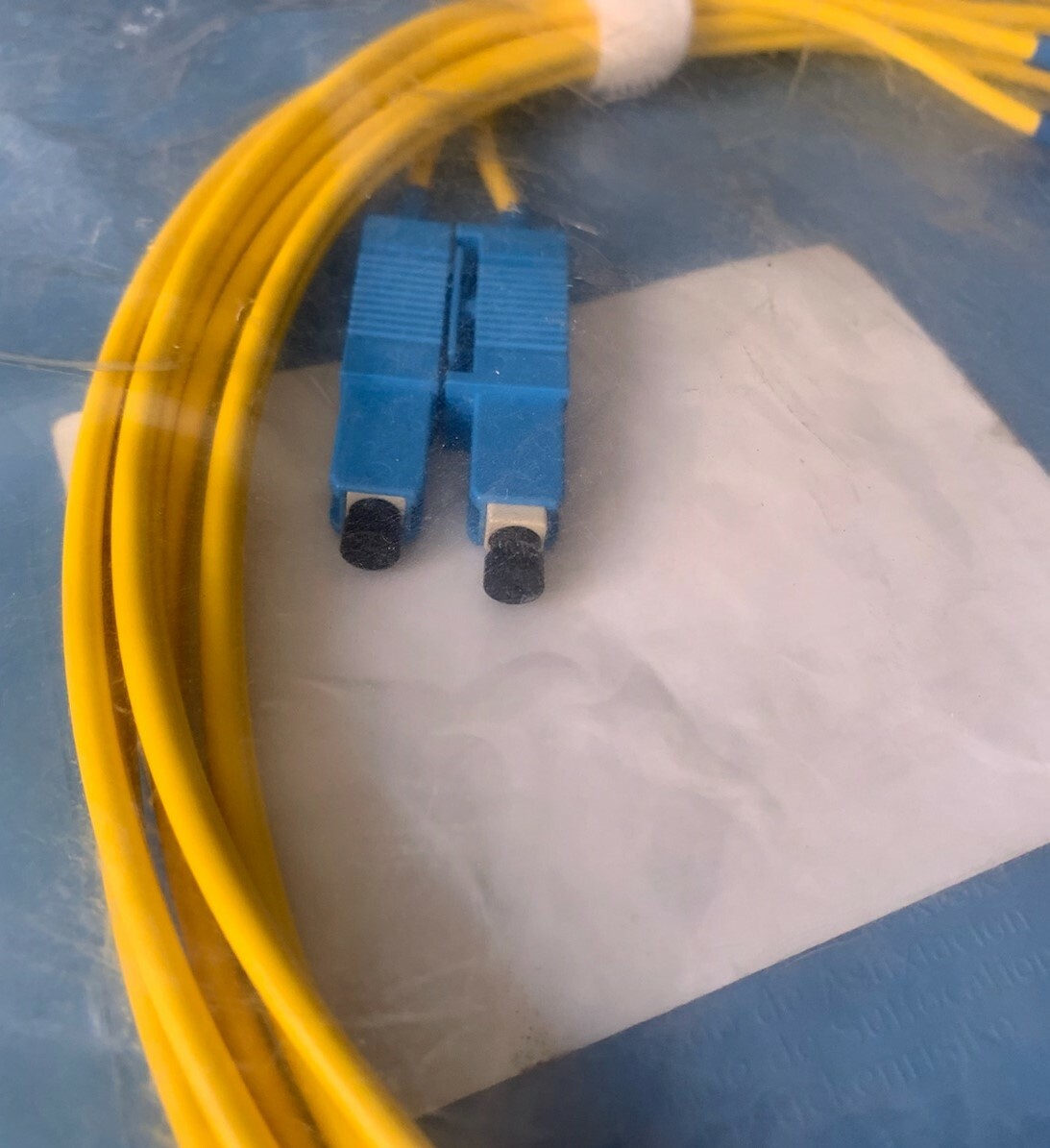 492019-3 TYCO FIBER OPTIC CABLE 3M DPLX SC TO DPLX SC PLG-PLG 10FT