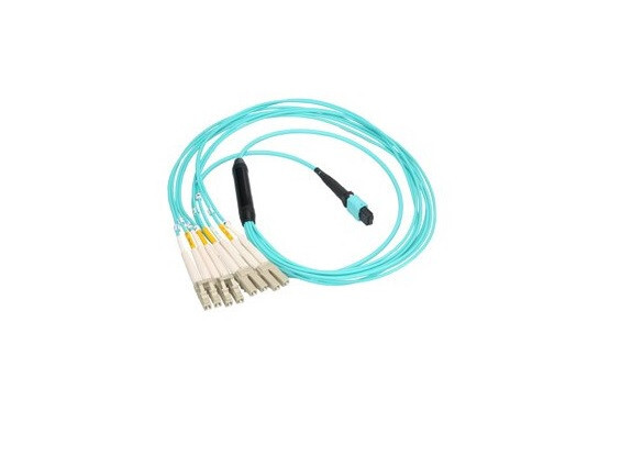 For Check Point CPAC-TR-40SPLIT-QSFP7M MTP/MPO to 4 x LC duplex 7m patch cord