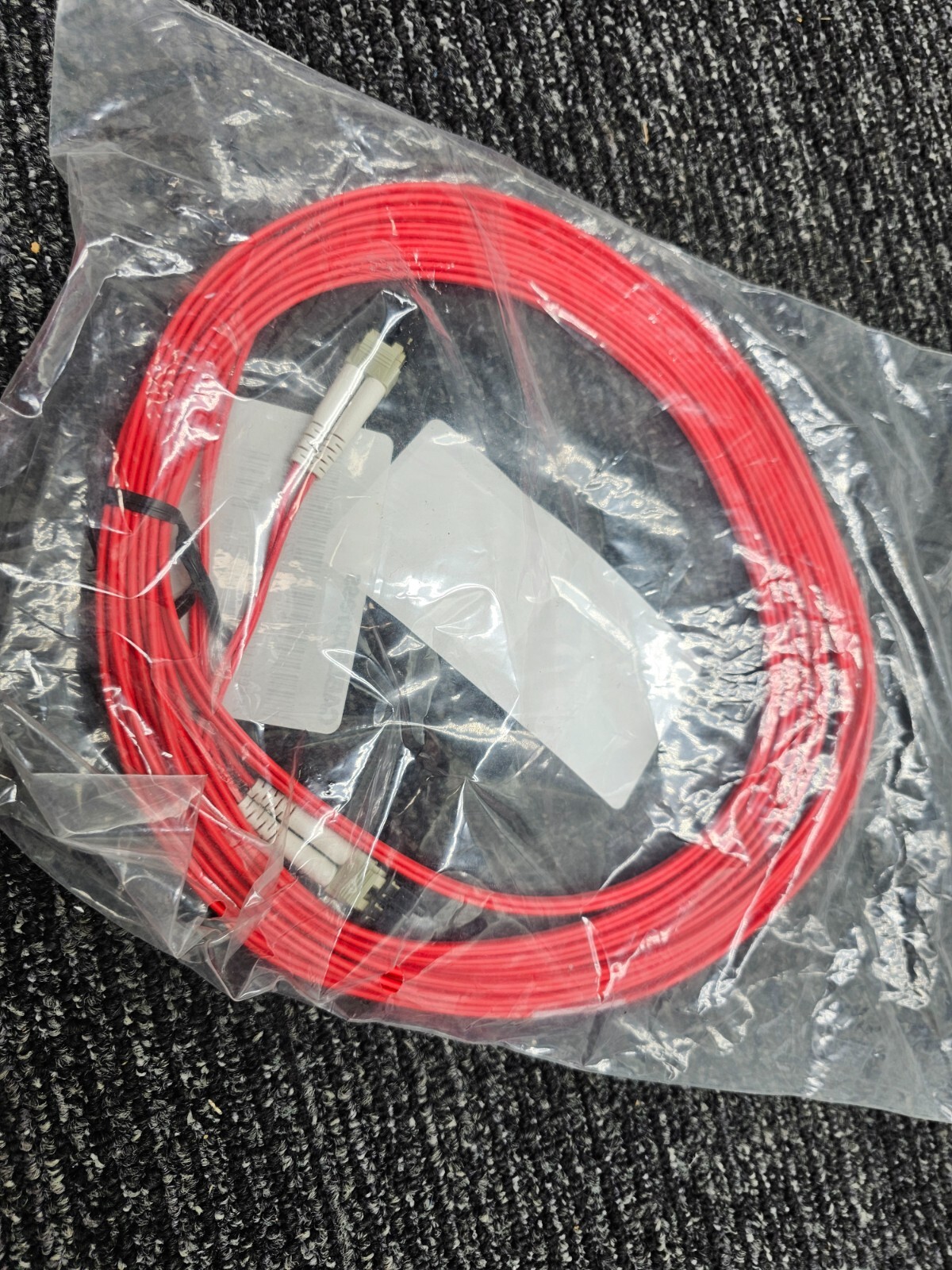 (QTY 2) 25′ Cablexspress LC/LC OM2 Duplex Fiber Optic Cable 50/125