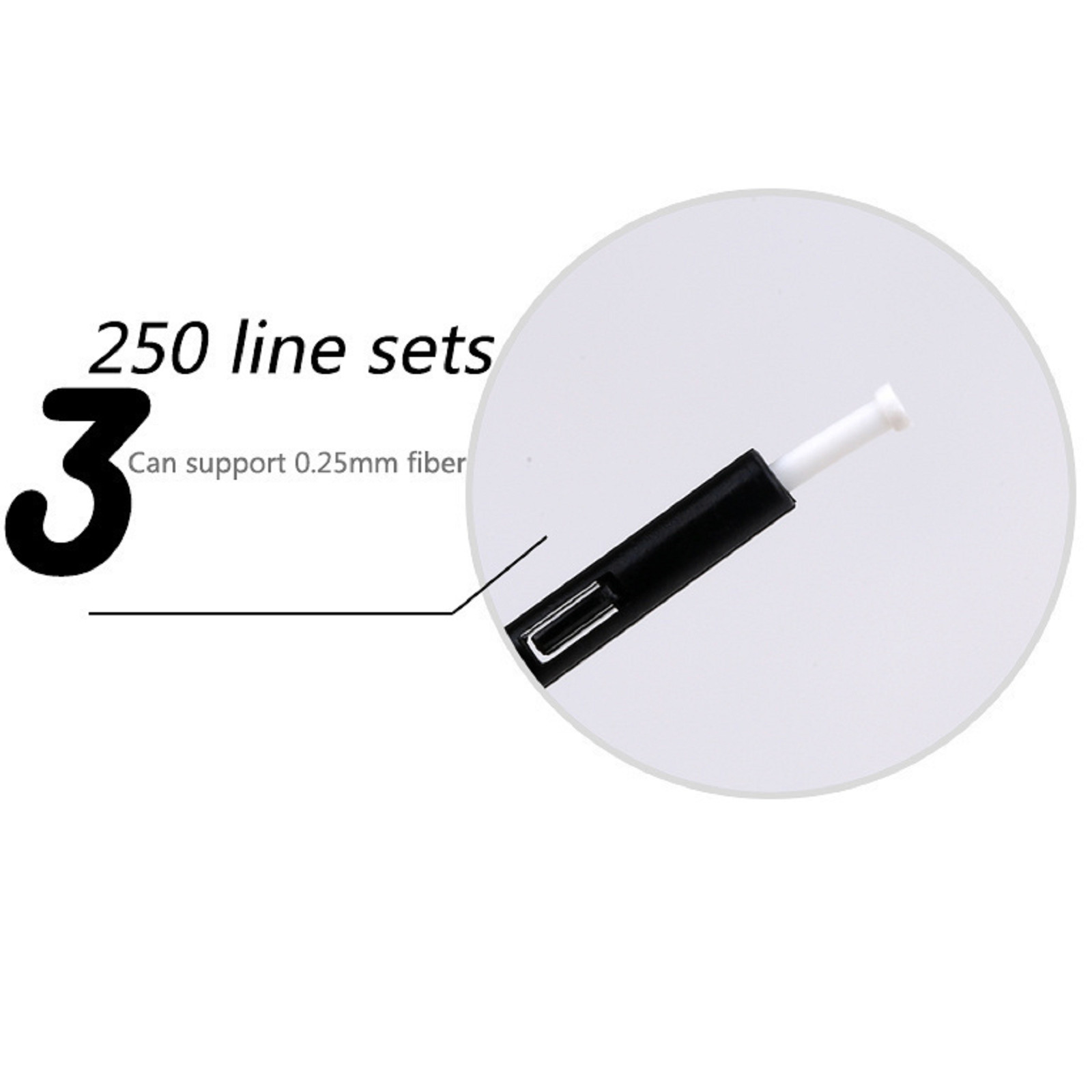 5 Pcs L925B Universal Optical Fiber Cable Wire Quick Fast Splice Connector