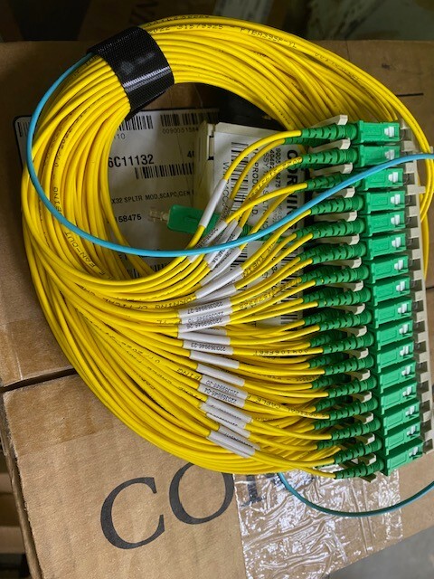 Corning Splitter Tool Test 1×32 WMB4CC6CA6C11132 SCAPC Module-LS