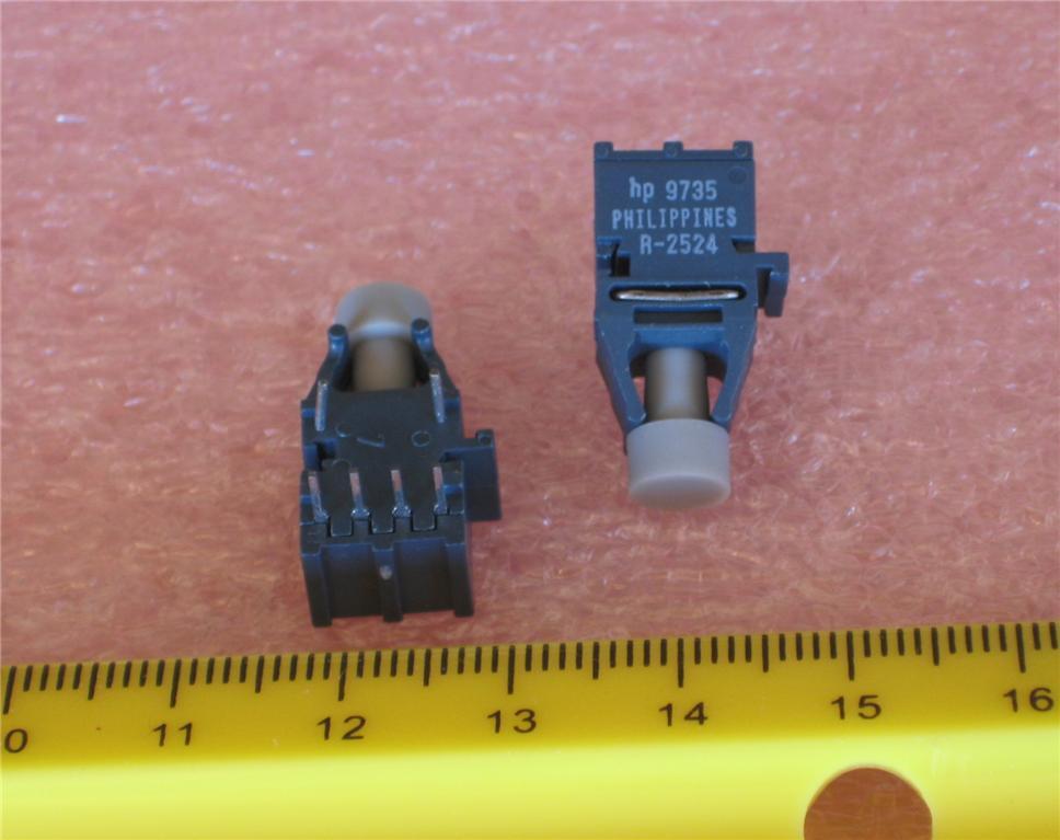 HP HFBR2524 VERSTILE FIBER OPTIC CONNECTOR HFBR-2524 ( 2 Pcs ) *** NEW ***
