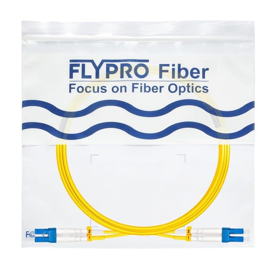 2 Pack 3M 10ft OS2 LC To LC Fiber Patch Cable Single Mode Duplex 9/125um SMF